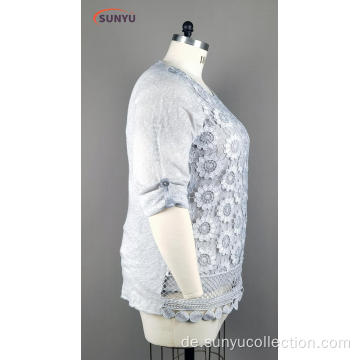 Ladies Lace Long Sleeve T-Shirt Futter